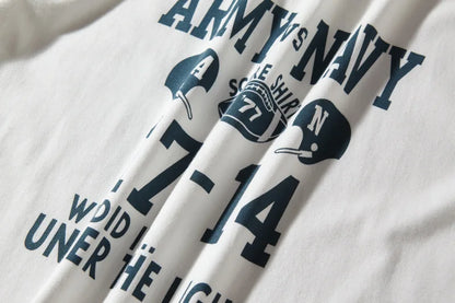 OKONKWO "Army vs Navy 1977" Heavyweight 210gsm Vintage Graphic Tee | ATELIER 77