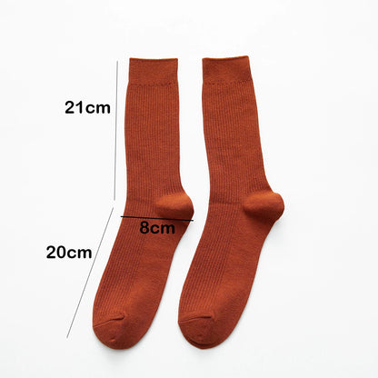 Originals Japanese Double Needles Cotton Long Socks