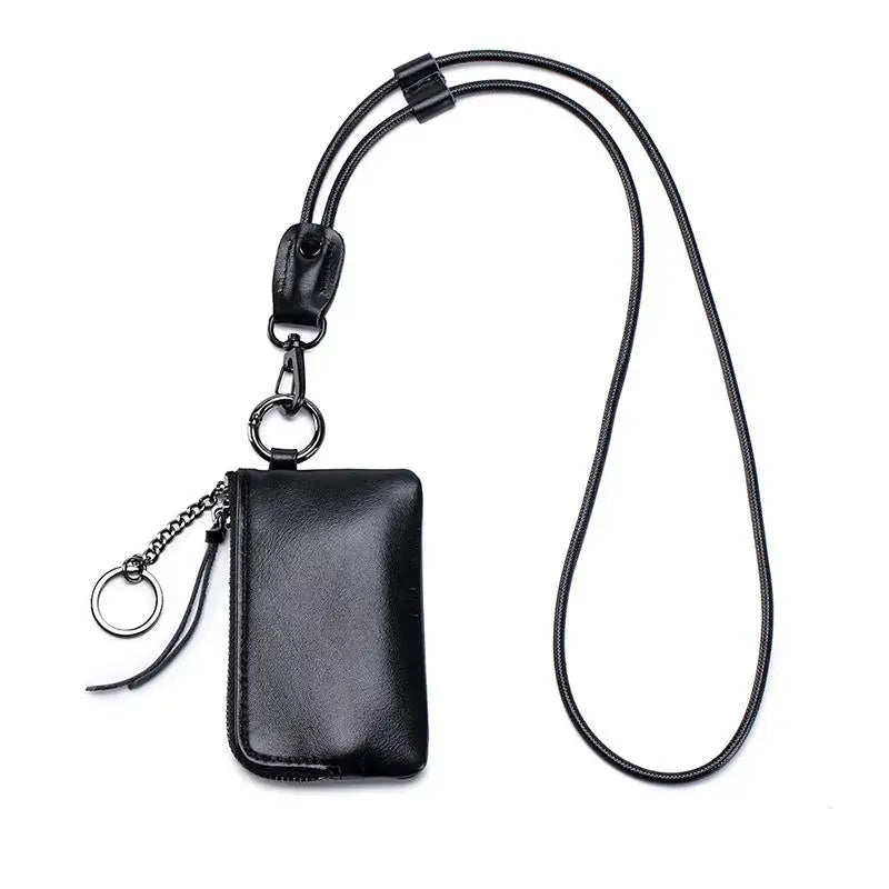 Unisex Genuine Leather Coin Purse