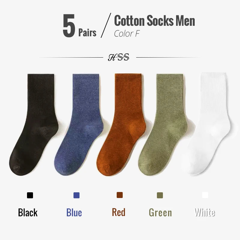 Originals 5/10 Pairs 95% Combed Cotton Socks
