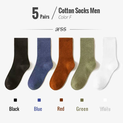 Originals 5/10 Pairs 95% Combed Cotton Socks
