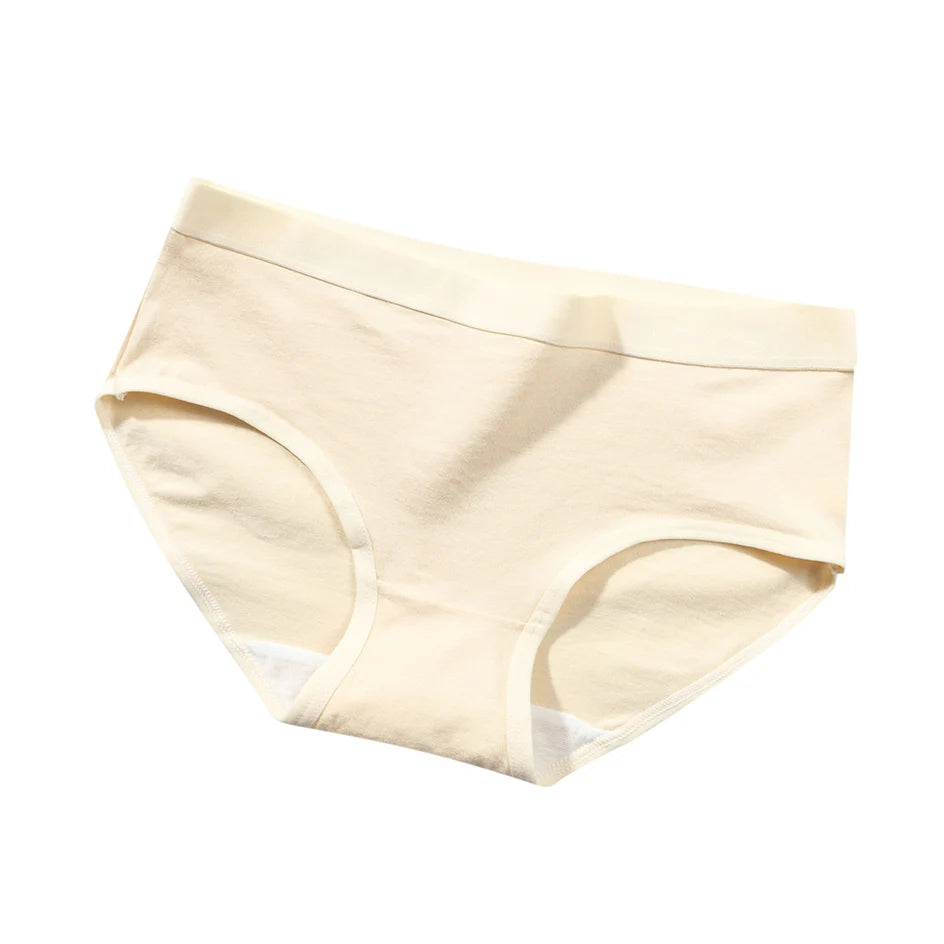 The Bauhaus Rhythm Set | Minimalist Mid-Rise Women's Cotton Briefs (3-Pack)