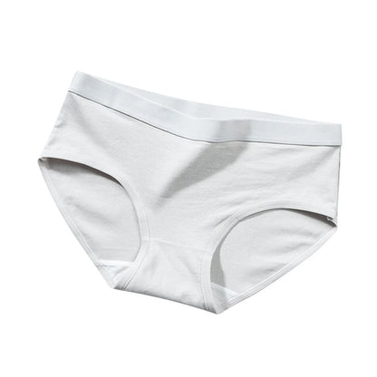 The Bauhaus Rhythm Set | Minimalist Mid-Rise Women's Cotton Briefs (3-Pack)