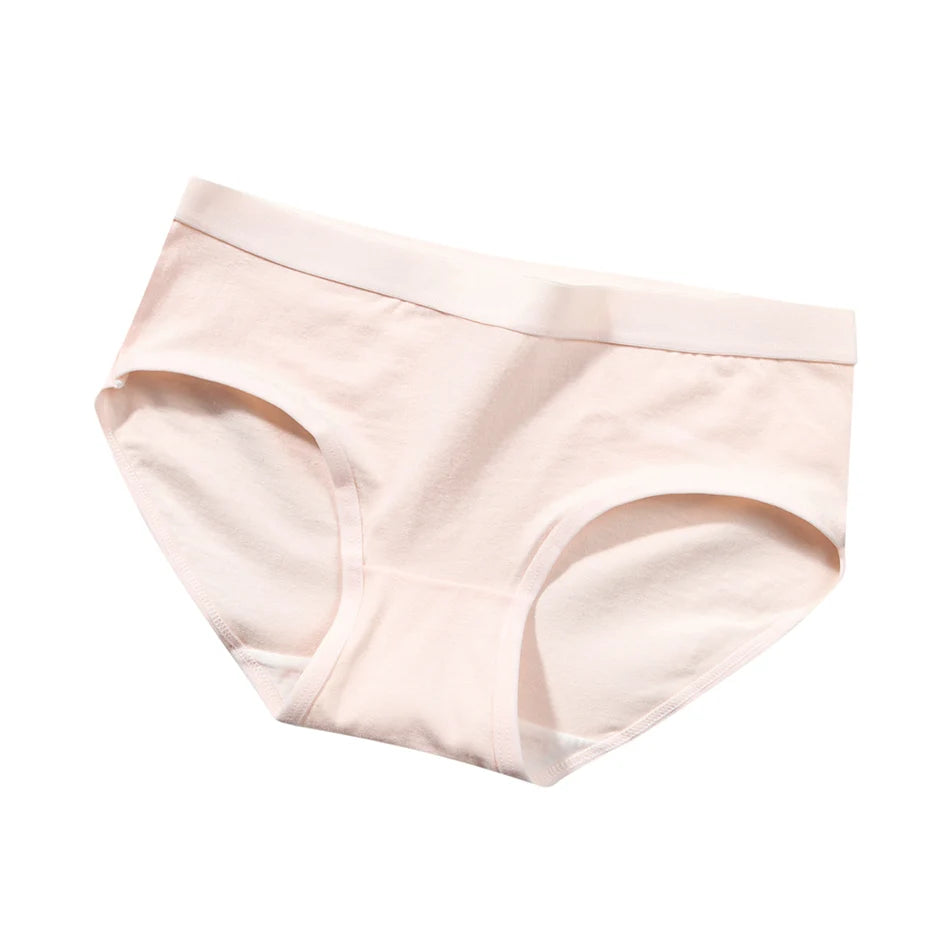 The Bauhaus Rhythm Set | Minimalist Mid-Rise Women's Cotton Briefs (3-Pack)