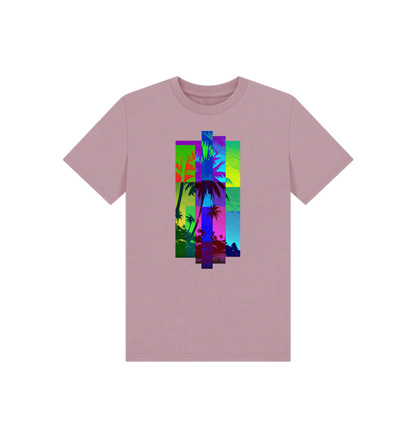 Mauve Printed Kids T-Shirt