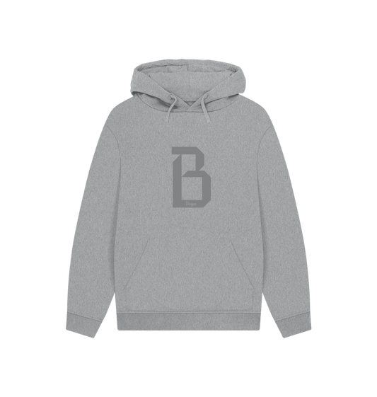 Athletic Grey Printed Hoody