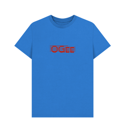 Bright Blue Printed T-shirt