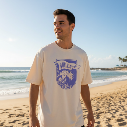 Sun-n-Surf 100% Organic Cotton T-Shirt