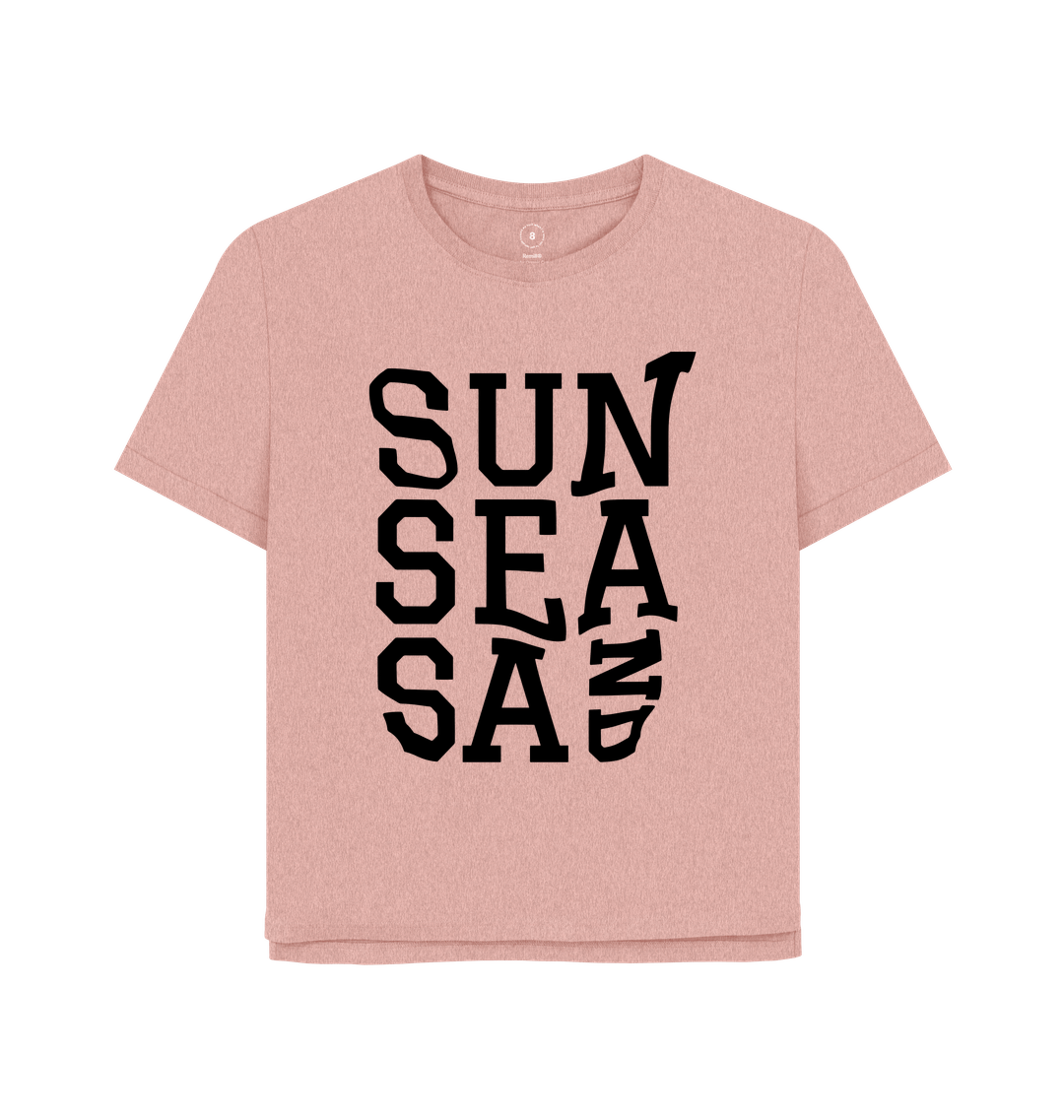 Sunset Pink Printed T-shirt