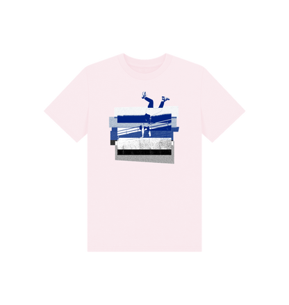 Pink Printed Kids T-Shirt