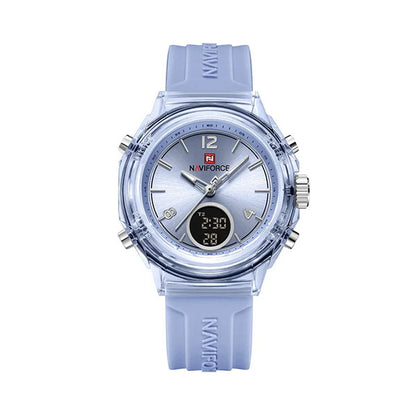 The Navigator: Women's Multifunctional Dual-Time Sport-Chic Quartz Movement Wristwatch