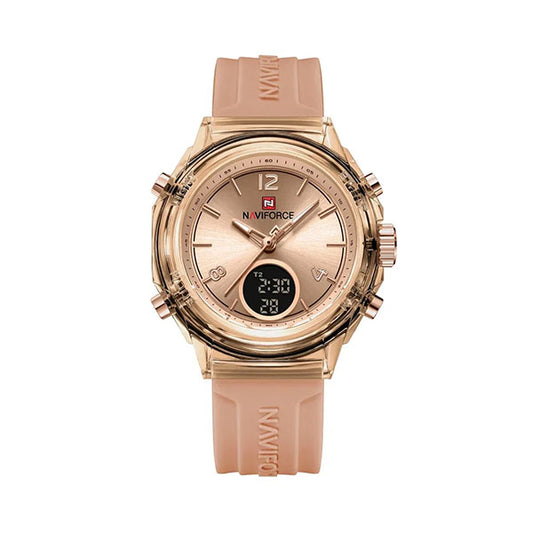 The Navigator: Women's Multifunctional Dual-Time Sport-Chic Quartz Movement Wristwatch