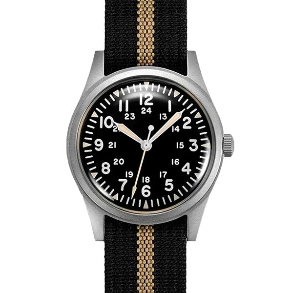 The Heritage Field Watch: Men's RDUNAE RA03: The Vintage Field Watch for the Modern Minimalist
