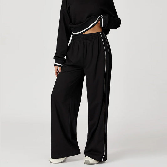 Women's Wide leg Sweatpants | High Waisted Yoga & Fitness Pants